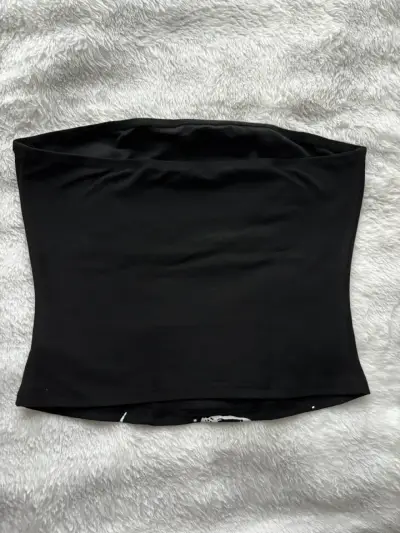 Polera corta sin mangas de esqueleto, ajustado. - miniatura 2