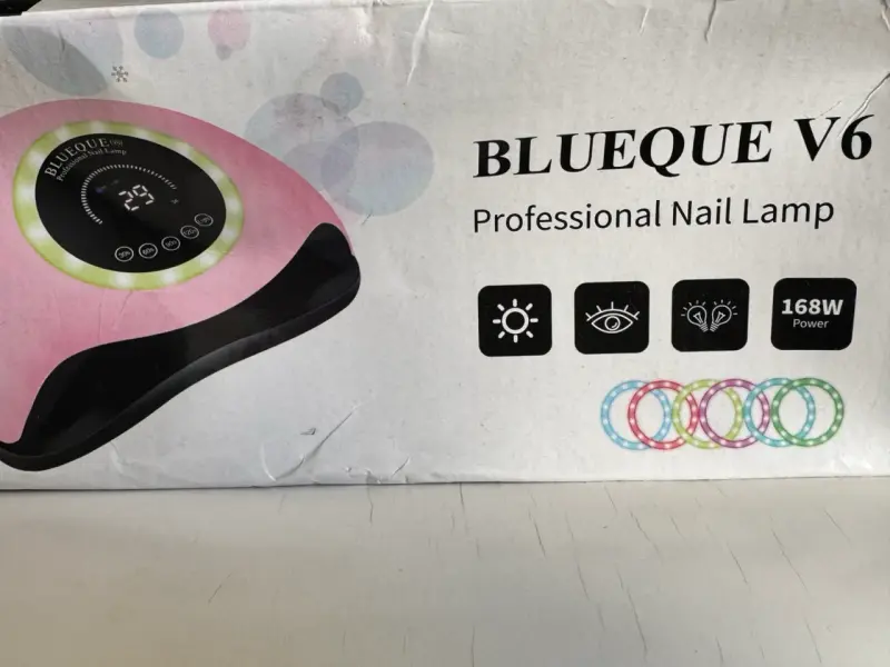 Lámpara LED Profesional para Uñas Blueque V6 - 4