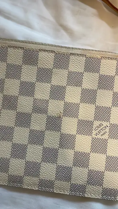 Cartera Louis Vuitton Damier Azur con Asa - miniatura 5