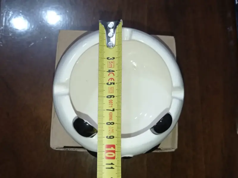 Cenicero de cerámica diseño panda - 4