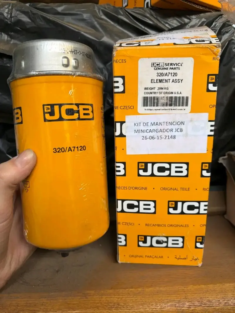 Filtro de aceite JCB 320/A7120 para minicargador