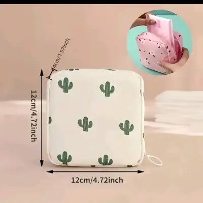 Bolsa organizadora multiuso con diseño de cactus - miniatura 1