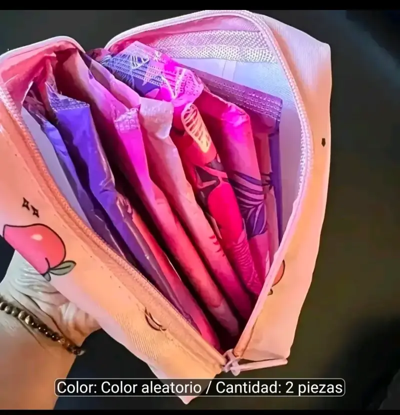 Bolsa organizadora multiuso con diseño de cactus - 2