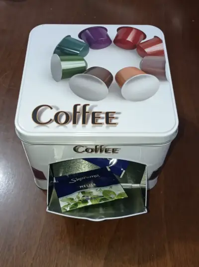 Caja metálica para cápsulas de café - miniatura 3