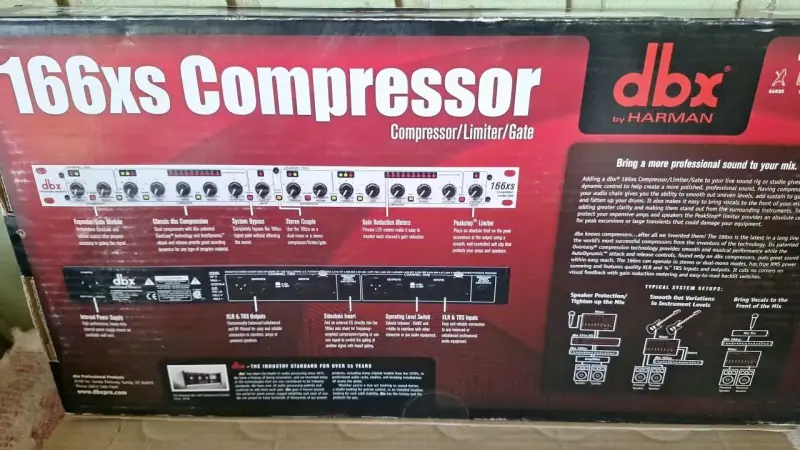 Compresor DBX 166xs para sonido profesional - 2