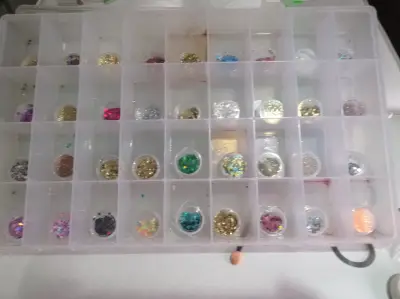 Kit de uñas acrílicas con tips y decoraciones - miniatura 5