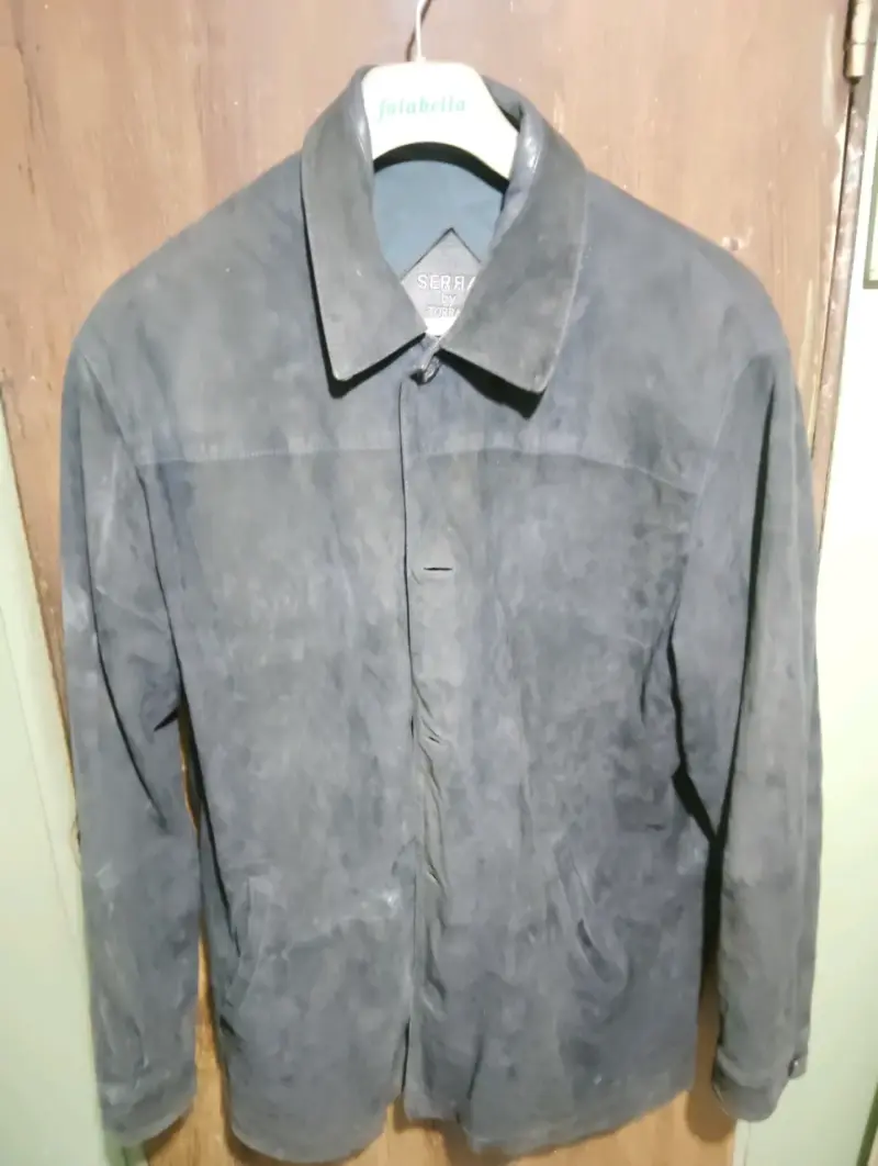 Chaqueta de gamuza negra Serra by Jorge