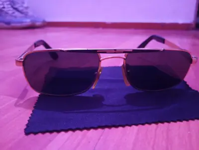 Gafas de Sol Police Aviador Doradas - miniatura 3