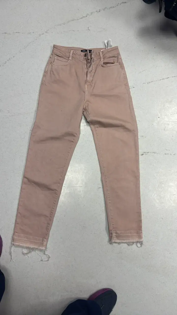 Pantalones Zara color rosa claro 38 - 2
