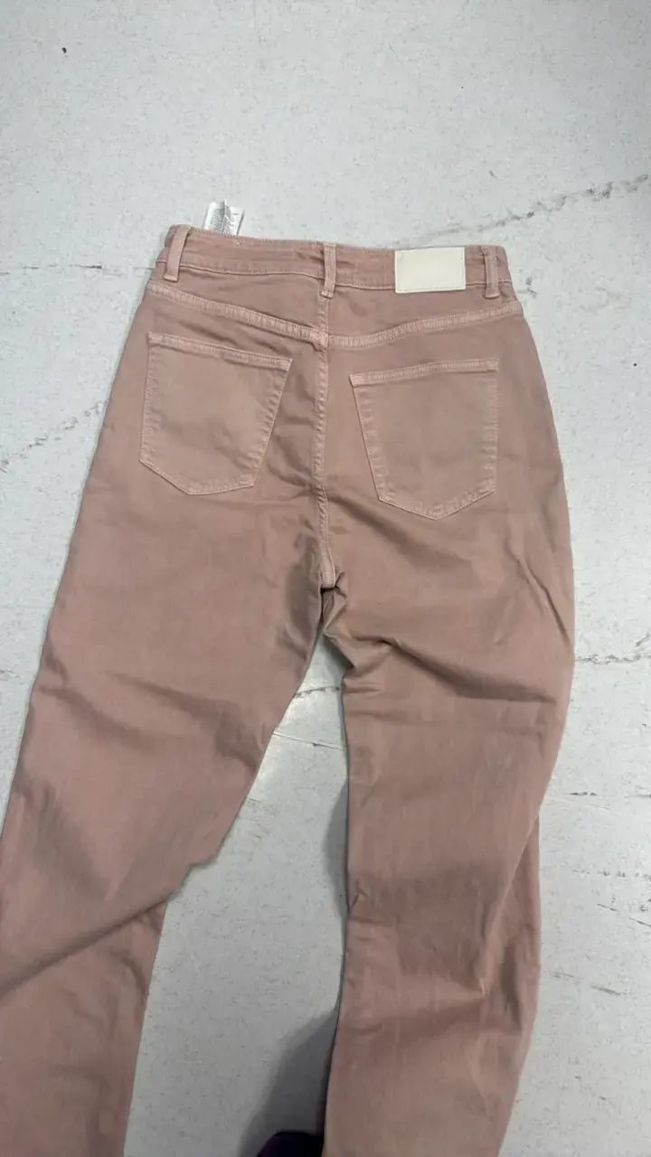 Pantalones Zara color rosa claro 38 - 4