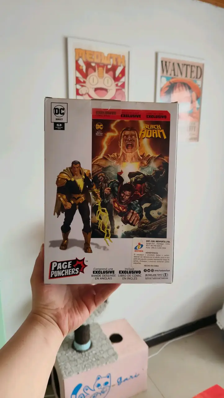 Figura de acción Black Adam DC Direct con cómic exclusivo - 3