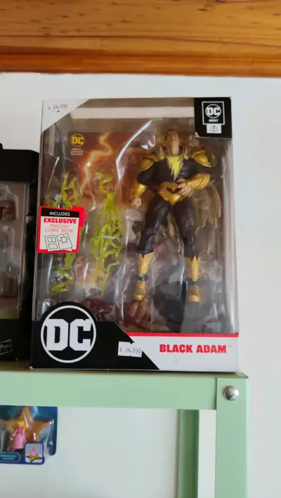 Figura de acción Black Adam DC Direct con cómic exclusivo - miniatura 5