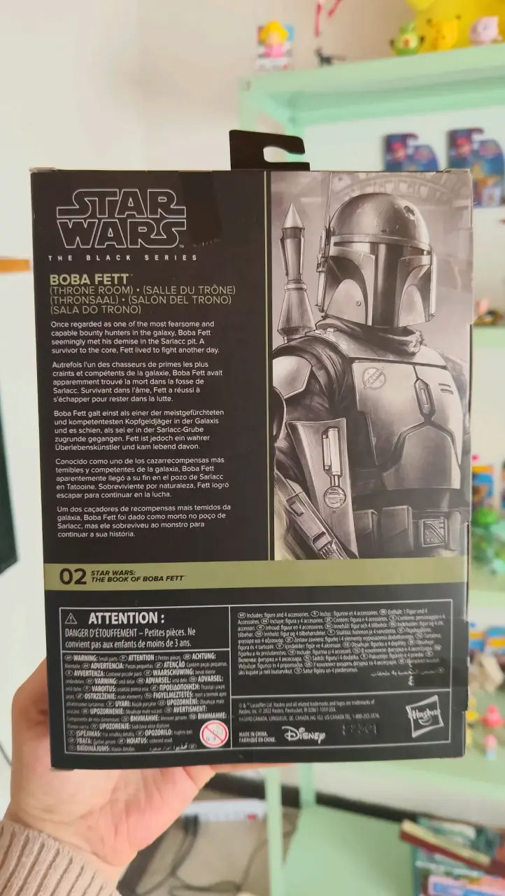 Figura de acción Boba Fett Star Wars Black Series - 3