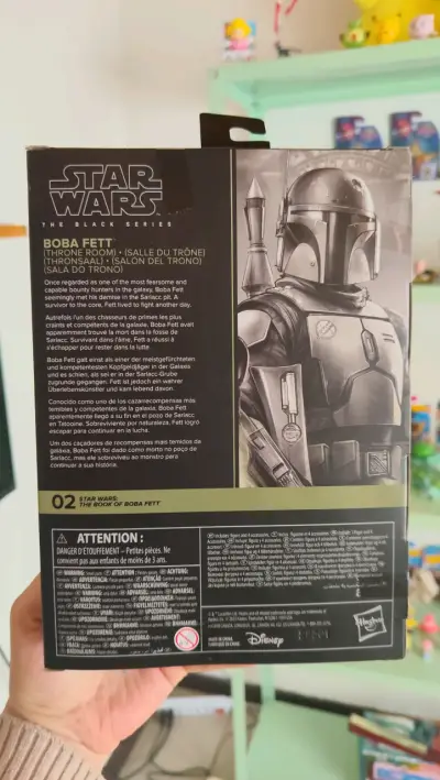 Figura de acción Boba Fett Star Wars Black Series - miniatura 3