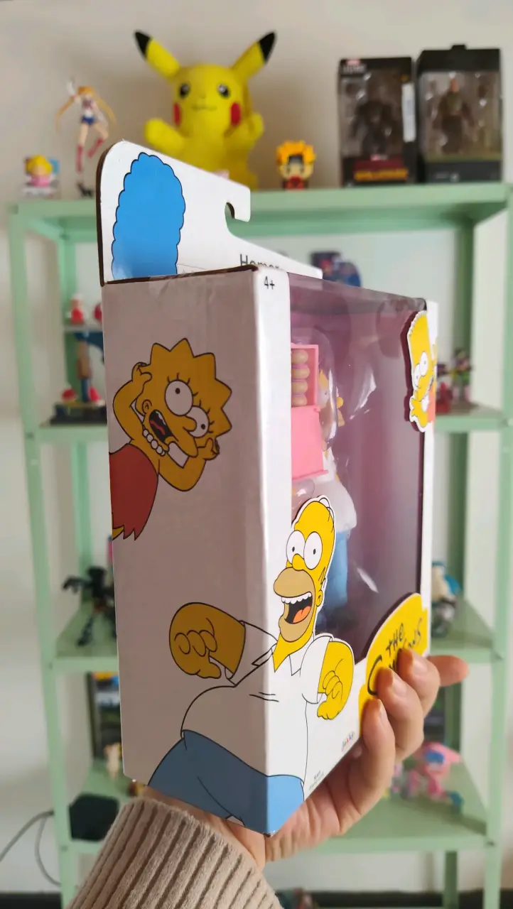 Figura de acción Homer Simpson con caja de donas - 3