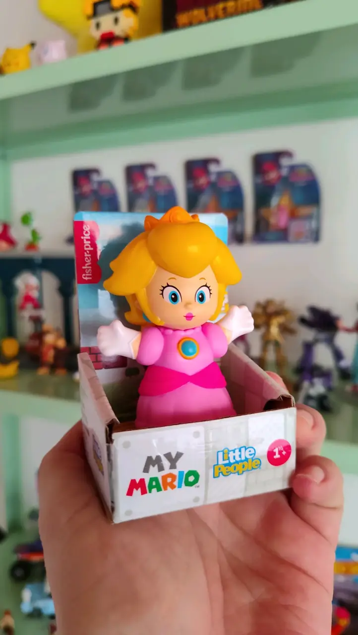 Figura de juguete Princesa Peach Fisher-Price