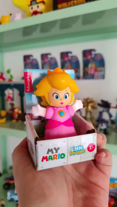 Figura de juguete Princesa Peach Fisher-Price - miniatura 1