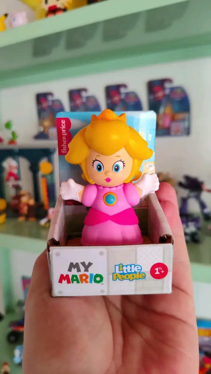 Figura de juguete Princesa Peach Fisher-Price - 2