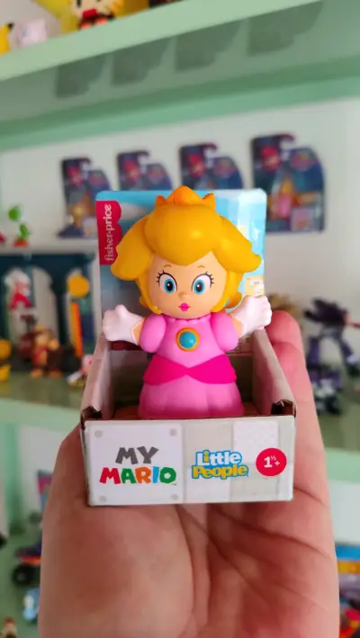 Figura de juguete Princesa Peach Fisher-Price - miniatura 2