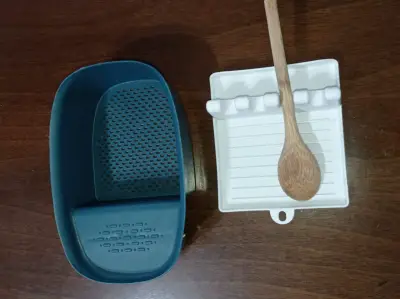 Organizador de utensilios de cocina con soporte - miniatura 3