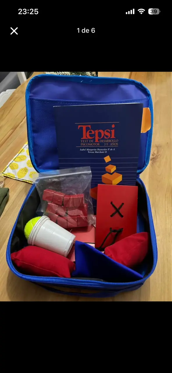 Batería Tepsi para Desarrollo Psicomotor - 1