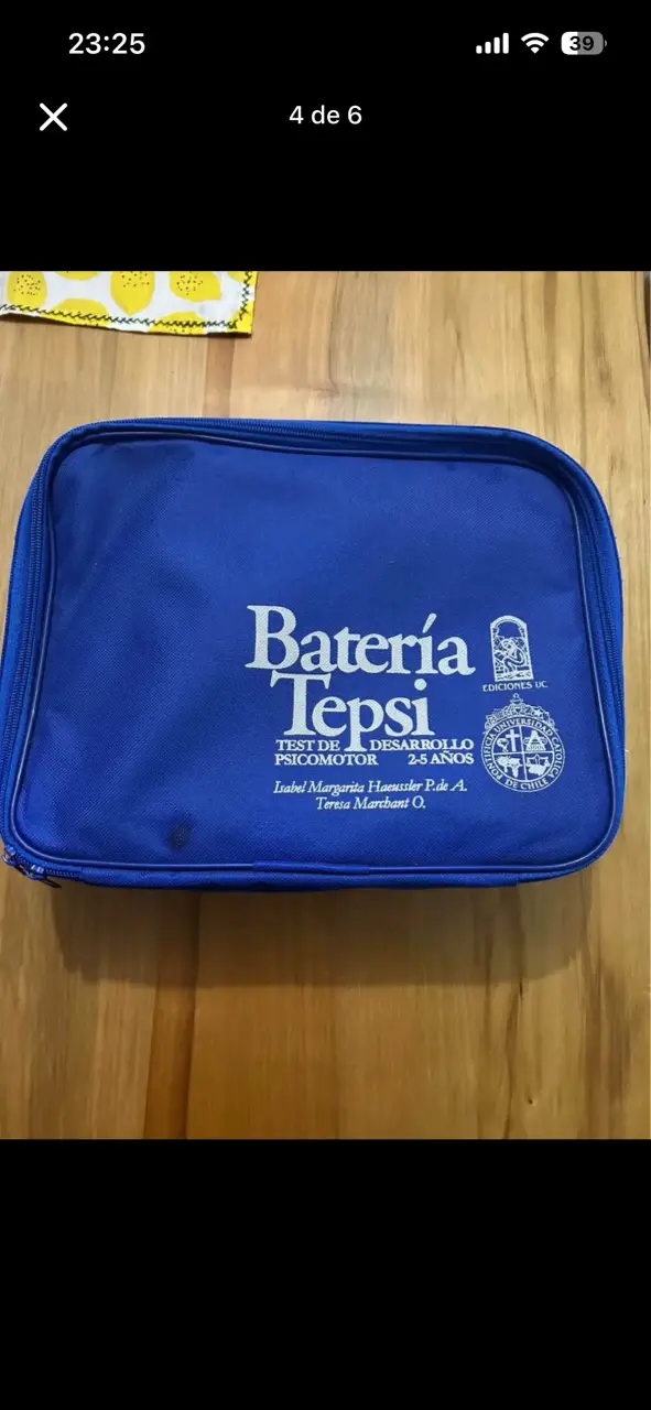 Batería Tepsi para Desarrollo Psicomotor - 4