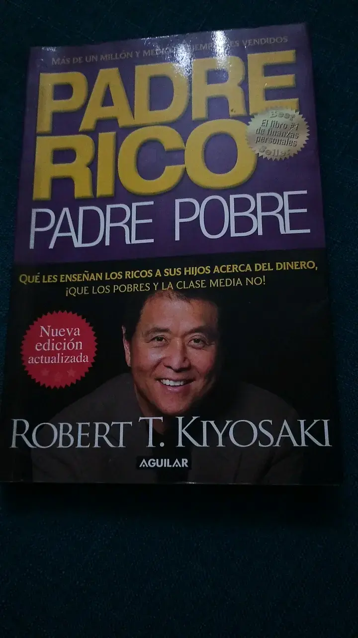 Libro Padre Rico Padre Pobre de Robert Kiyosaki - 1