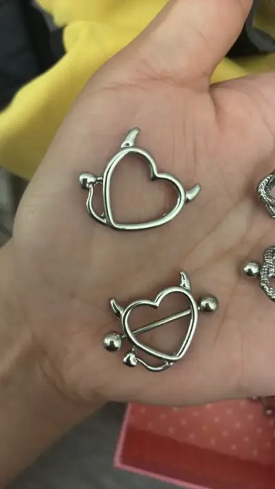 Set de Piercings de Acero Inoxidable Diseños Vario - miniatura 3