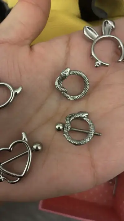 Set de Piercings de Acero Inoxidable Diseños Vario - miniatura 4
