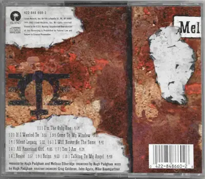 Melissa Etheridge ‎– Yes I Am (CD) - miniatura 2