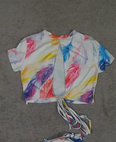 Conjunto de tops y poleras estampadas para mujer - miniatura 2