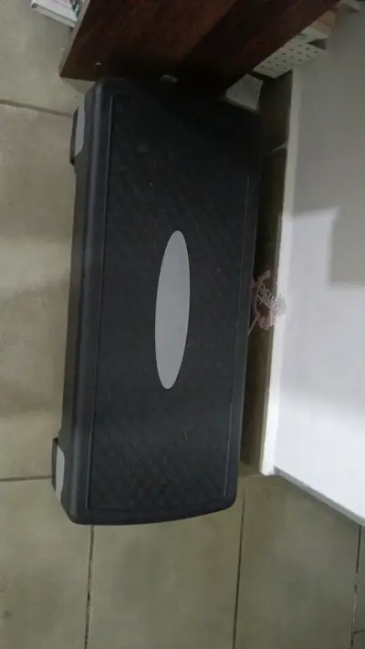 Remato Step para ejercicios aeróbicos negro - miniatura 1