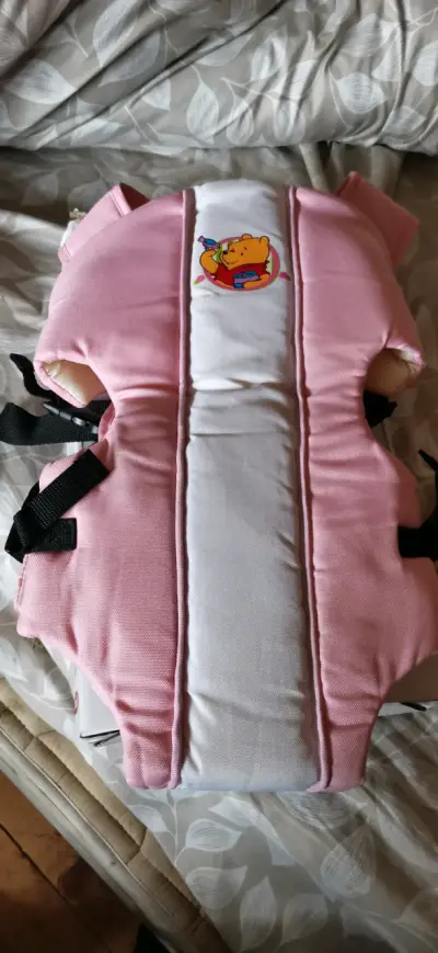 Portabebé Disney Baby rosa con diseño de Winnie the Pooh - miniatura 1