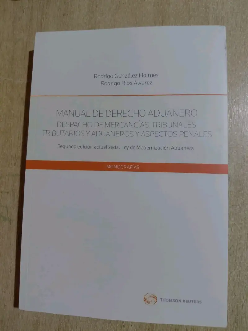 Manual de Derecho Aduanero Thomson Reuters