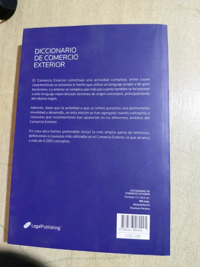 Diccionario de Comercio Exterior Thomson Reuters - 2