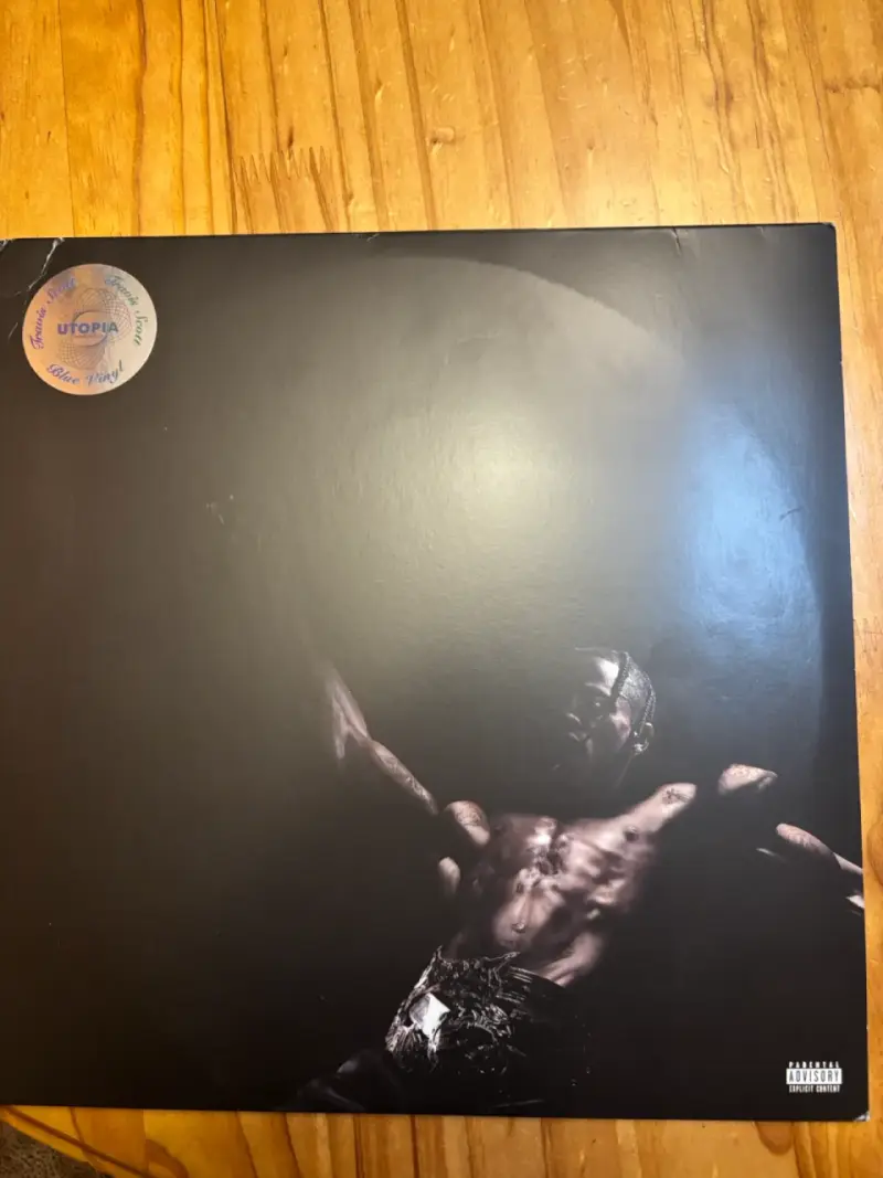 Vinilo azul Travis Scott Utopia edición especial - 2