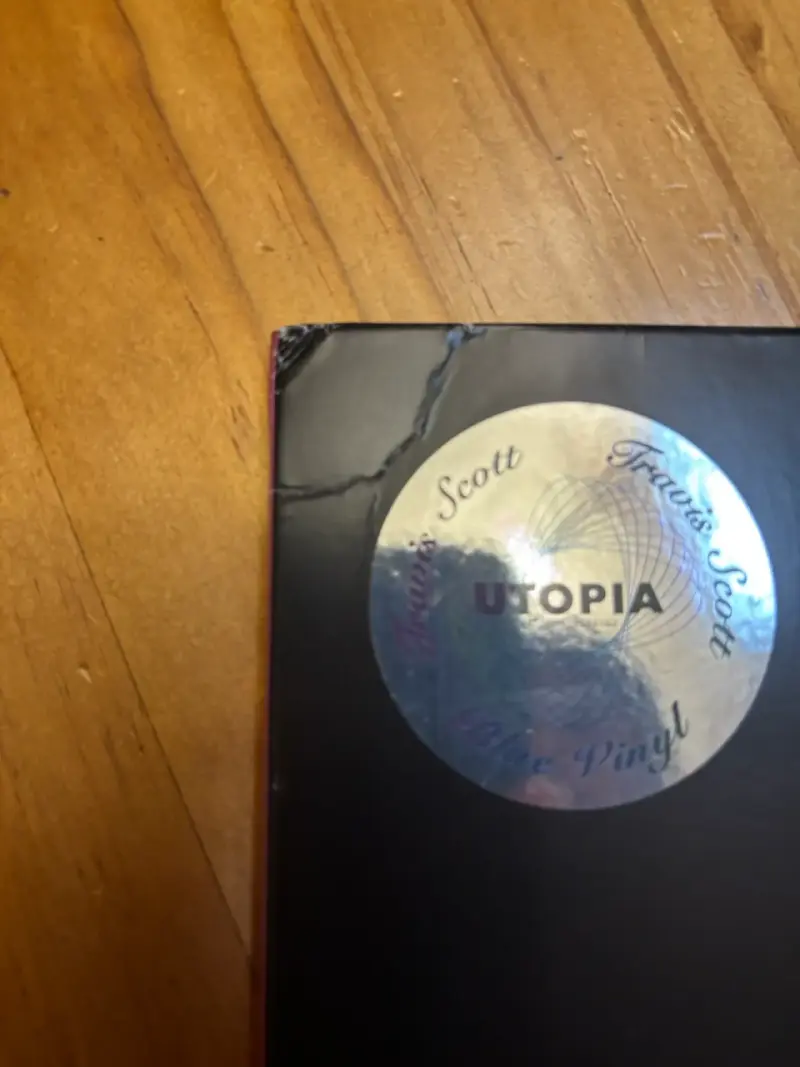 Vinilo azul Travis Scott Utopia edición especial - 6