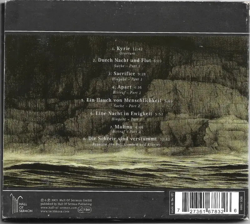 Lacrimosa ‎– Echos (CD) - 2
