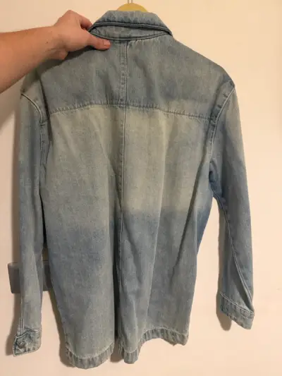 Chaqueton de mezclilla azul claro 7veinte - miniatura 2