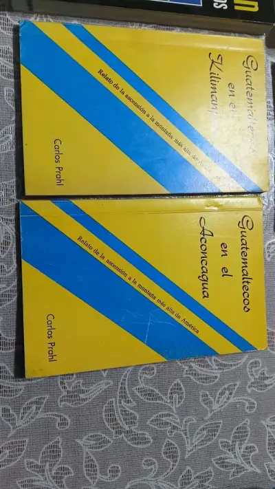 Libros de montañismo y rescate de Carlos Prahl y Deifrin Delgado - miniatura 1