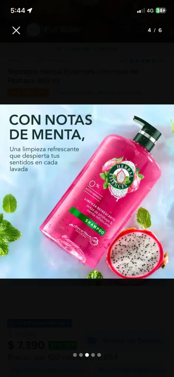 Shampoo Herbal Essences 865 ml