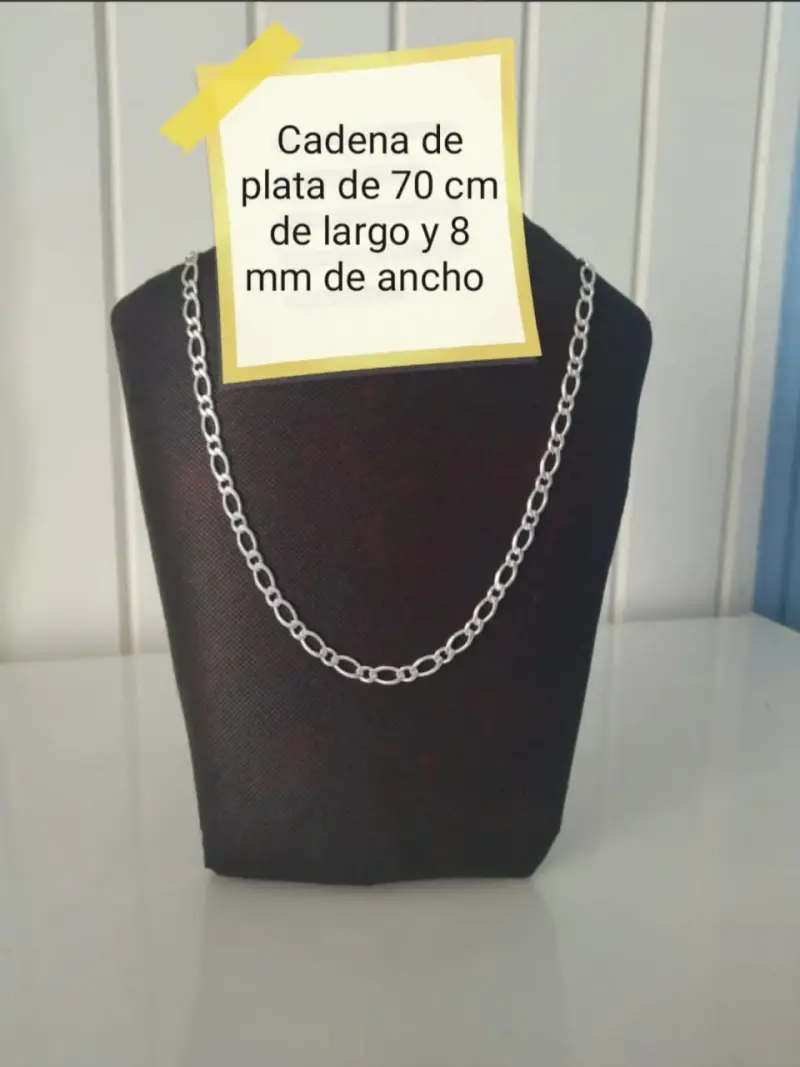 Cadena de plata 925 para hombre
