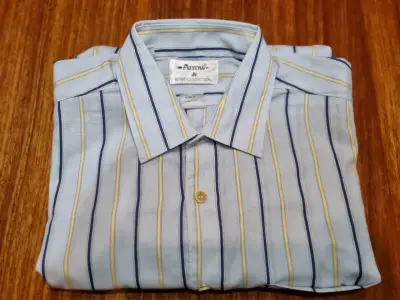 Camisa de rayas para hombre Arrow Kent Collection - miniatura 1