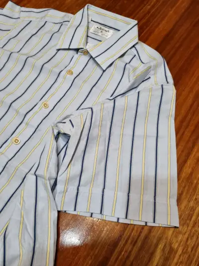 Camisa de rayas para hombre Arrow Kent Collection - miniatura 4