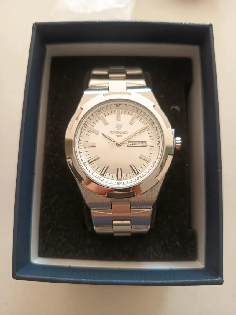 Reloj Binbond 185 de acero inoxidable - 4