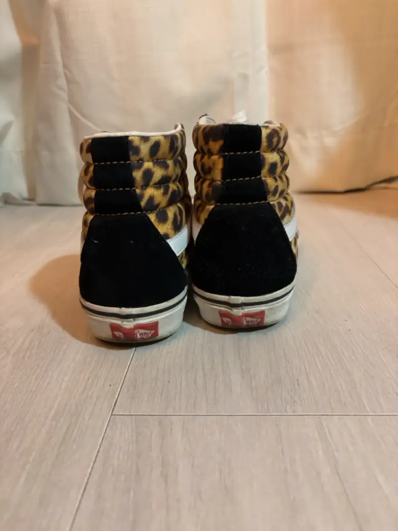 Zapatillas  Vans mujer de Leopardo y Negro - 3