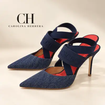 Zapatos Carolina Herrera Azul - miniatura 1
