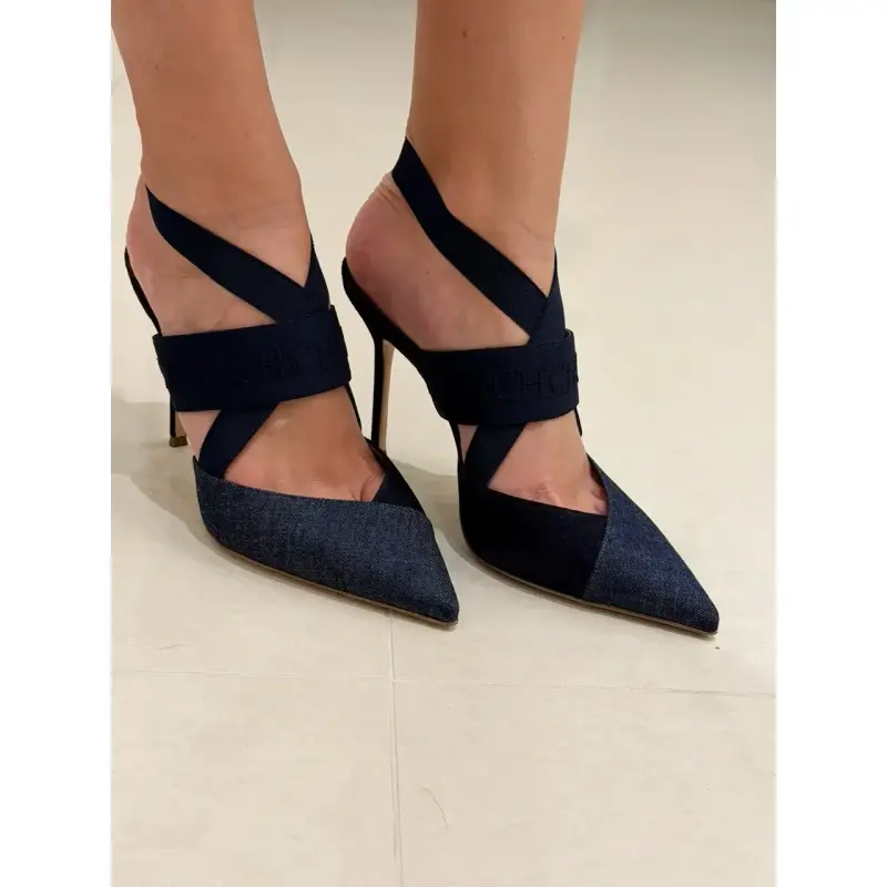 Zapatos Carolina Herrera Azul - 2