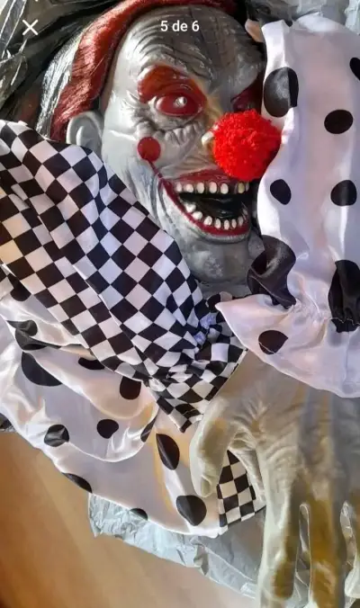 Decoración de Halloween payaso colgante animado - miniatura 2