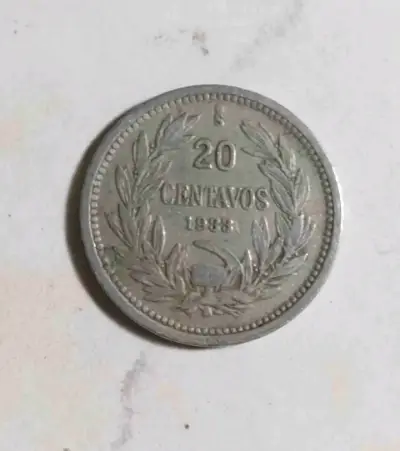 Moneda de 20 centavos de 1933 - miniatura 1